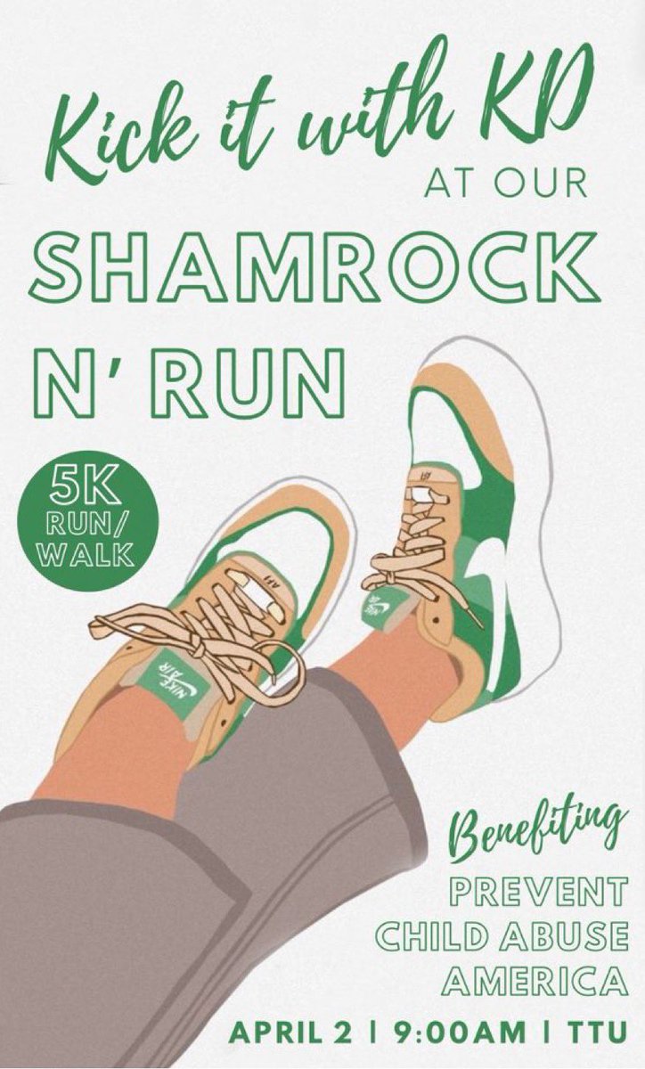 ONE MORE MONTH !!! sign up now with the link in our bio☘️👟