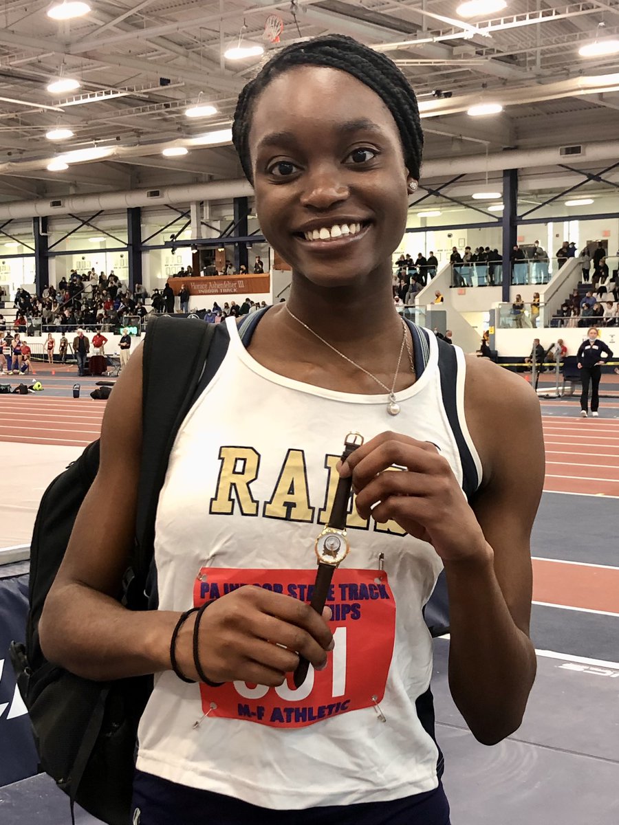 SrtaStauffer's tweet image. Check out Spring-Ford’s newest State Champion and school record holder!  She’s ranked #4 in the U.S.  Nene Mokonchu!!
