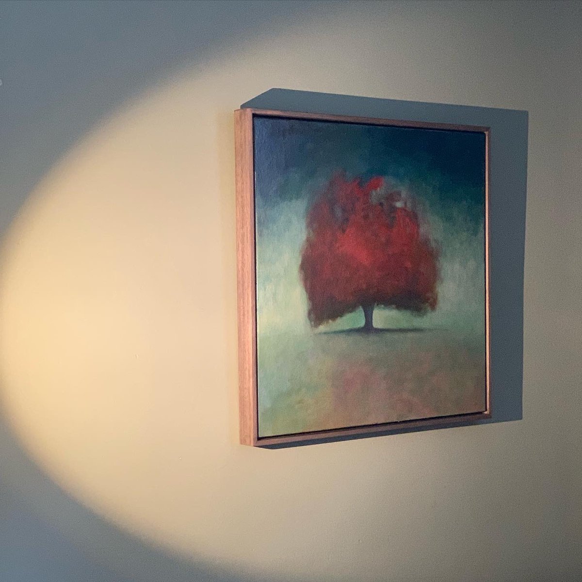 cloudsartist's tweet photo. ‘A Bit of Drama’ is a new oil painting part of the Journeys Through Colour exhibition at Whitehouse Gallery in Kirkcudbright - opens this Saturday 5 March. https://t.co/N6XKICOFgD