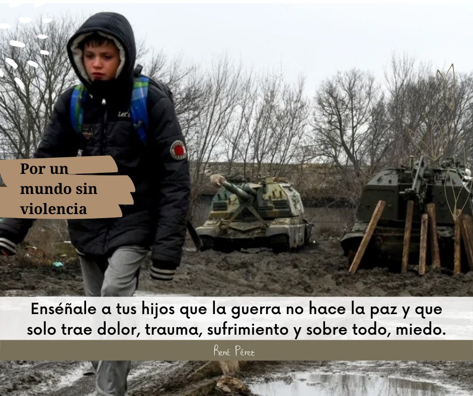 Si nuestros hijos son el futuro de la sociedad, eduquemoslos con valores que le hagan respetar la vida del ser humano, sintiendo empatia y amor por el prójimo...