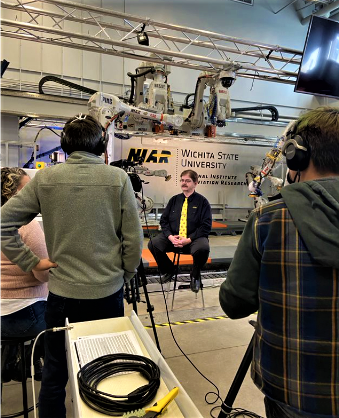 Thanks to Brian Brown at @NIAR_WSU for a great shoot this past week!
Be on the lookout for some pretty sweet videos surrounding the Matchmaking Program! 
Coming soon to a theatre near you...
