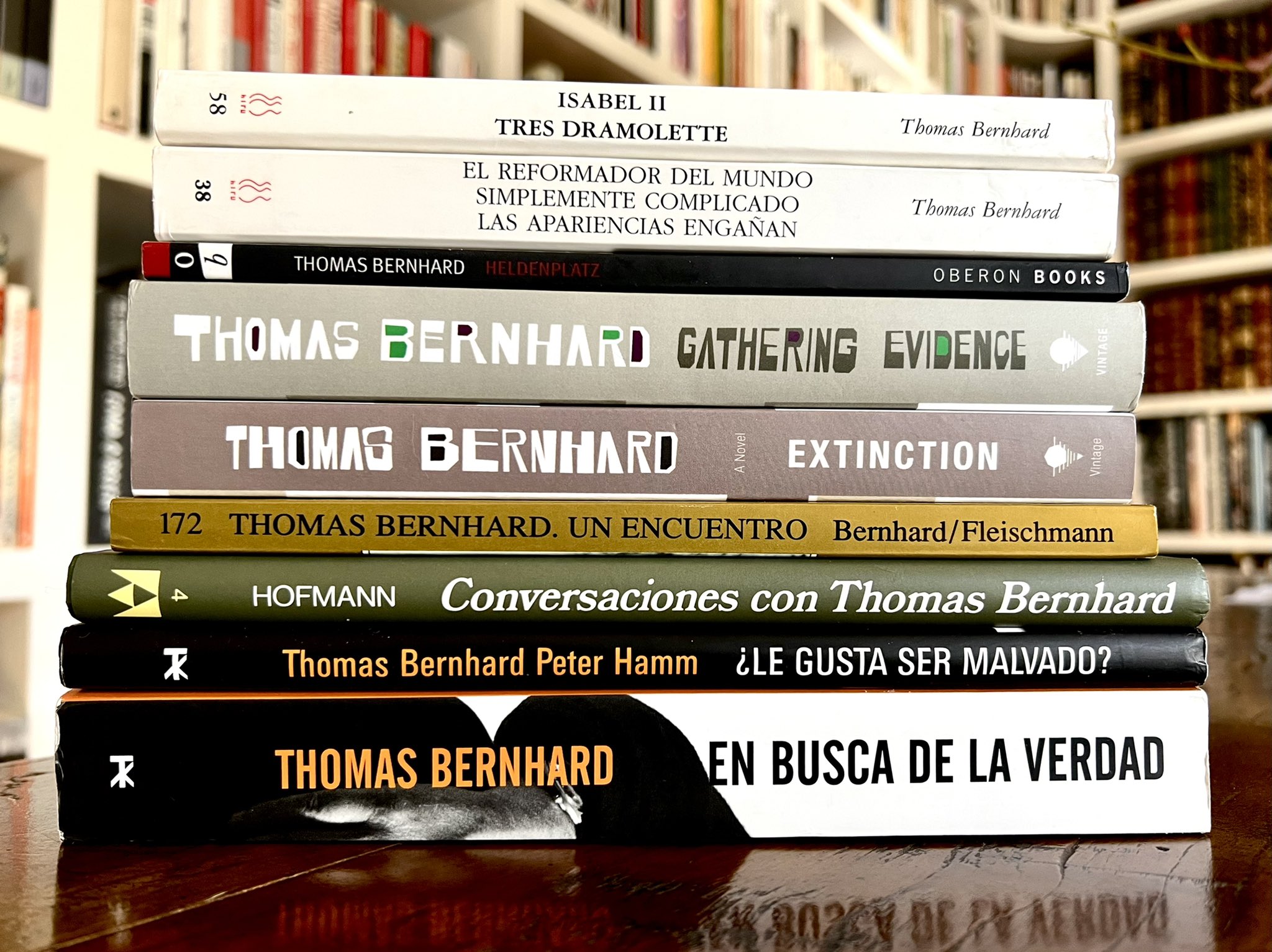 Extinction by Thomas Bernhard