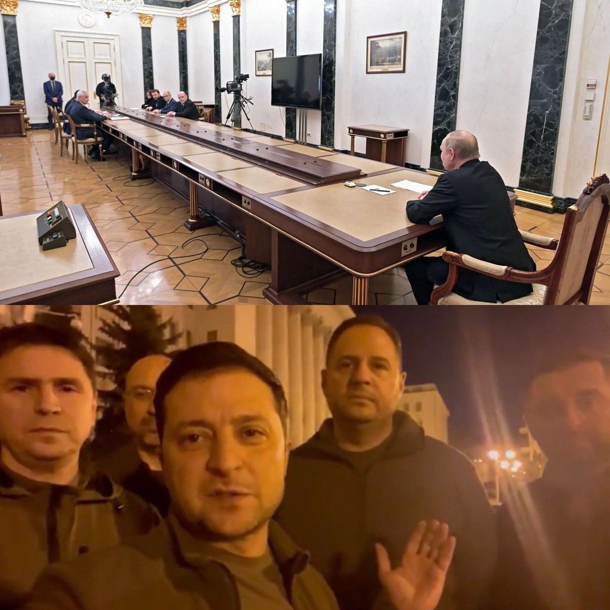 andrewhebert86's tweet image. A tale of two leaders.

In this case, a picture truly is worth 1,000 words.