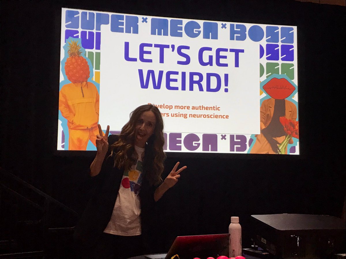 Let’s get weird: Develop more authentic managers using neuroscience. <a href="/BrainyLeaders/">Amy Posey</a> #trainingmagus