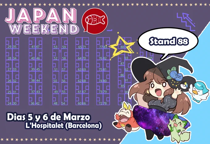 Este fin de semana estaré en el stand nº 88 
en la japan weekend de barcelona
en la farga d'hospitalet 