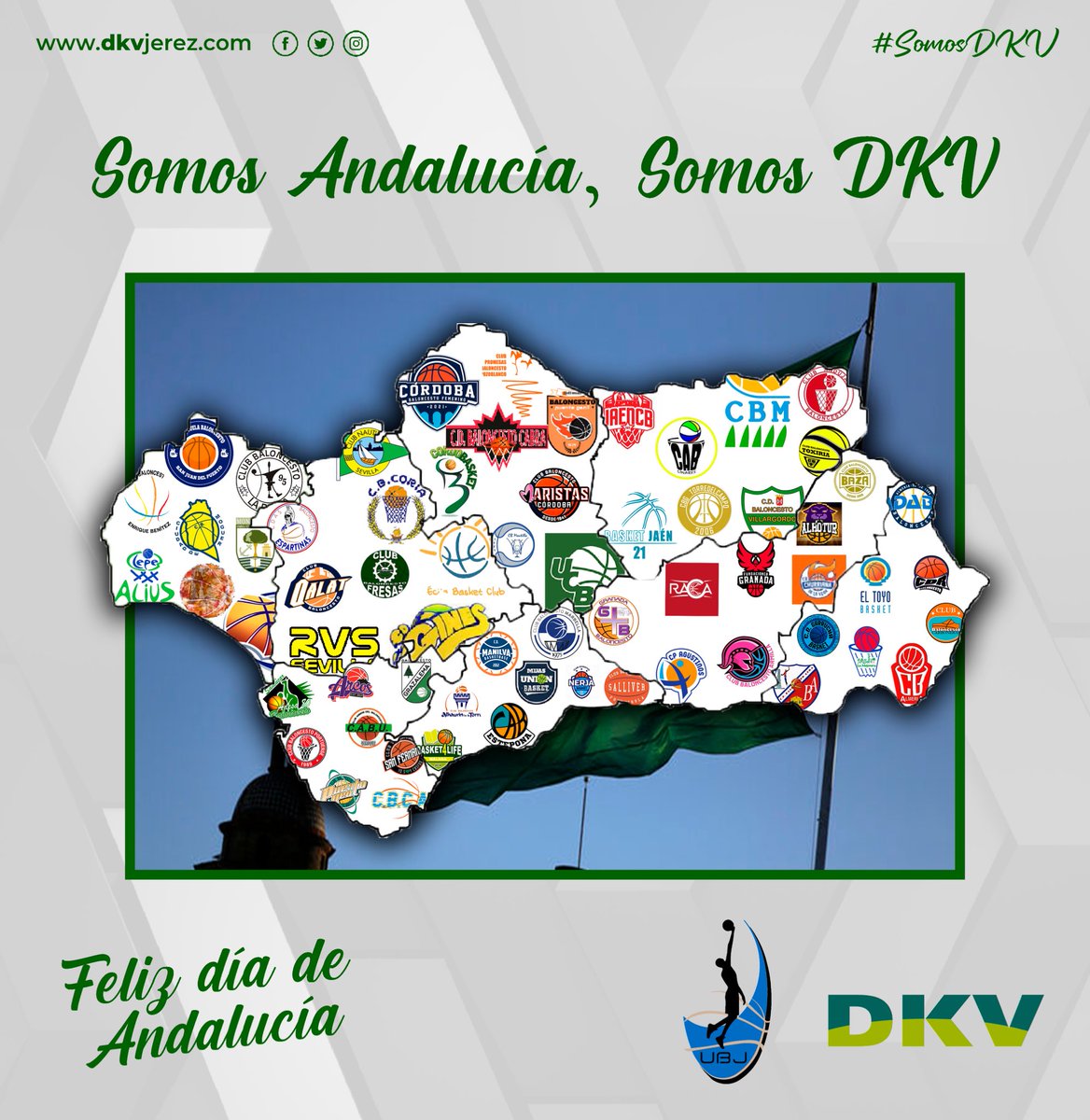 UBJerez's tweet photo. 🇳🇬 Todos ellos son una pequeña representación de todos los clubes amigos que defienden junto a nosotros el baloncesto andaluz

¡Feliz día tambien a tantos amigos que tenemos repartidos por el baloncesto andaluz! Sigamos creciendo 💪🏽

#SomosAndalucia #SomosJerez https://t.co/5KqezB1BCG