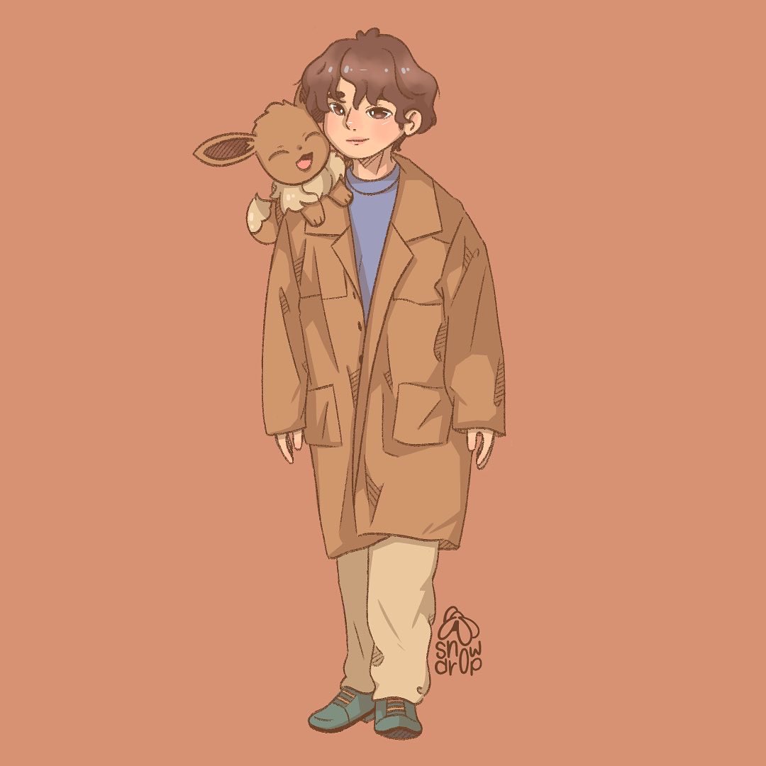 EeV 🤎 

#taehyung #v #eevee #pokemon #btsfanart