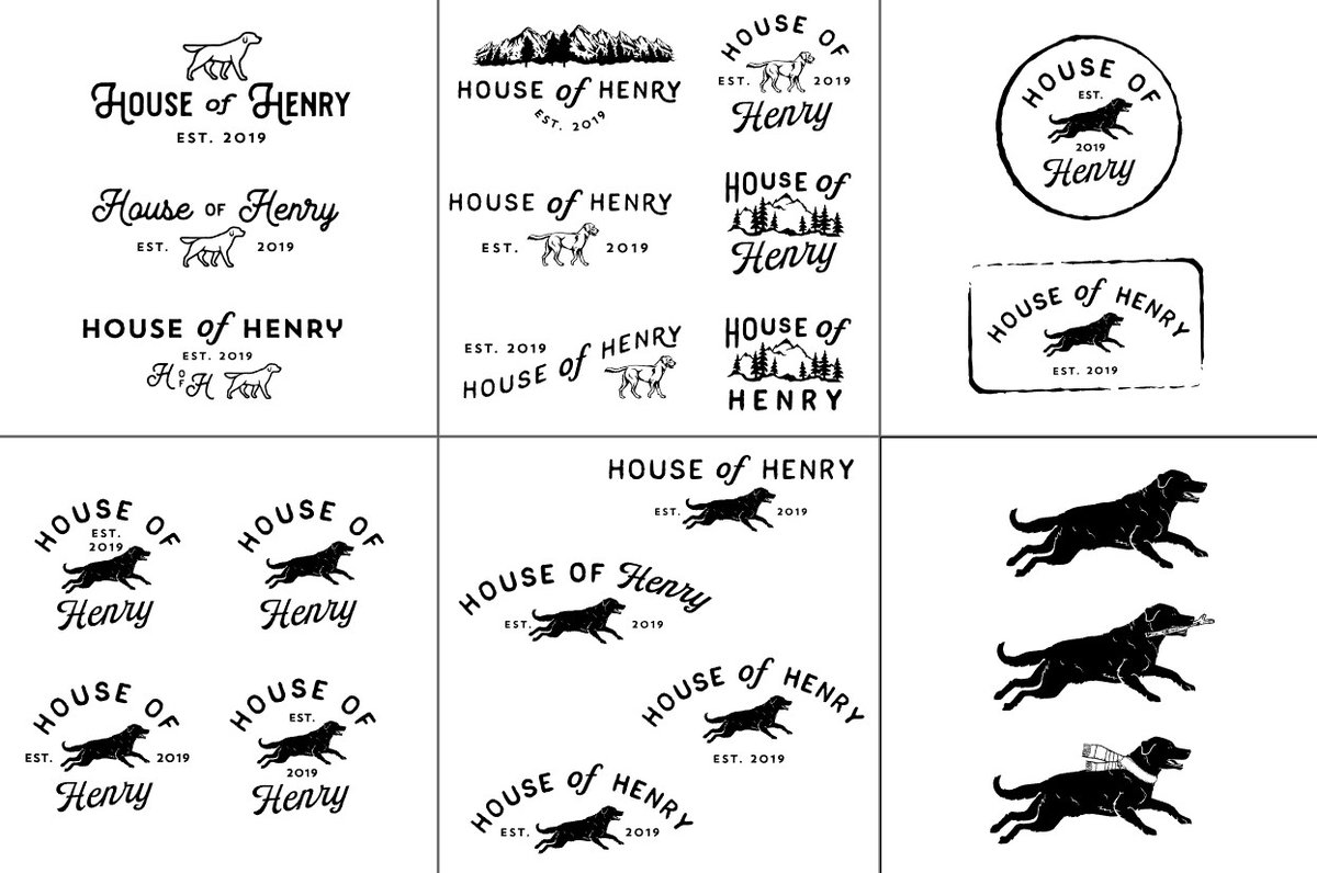 All the different concepts from start to finish. Slowly getting back to designing again!