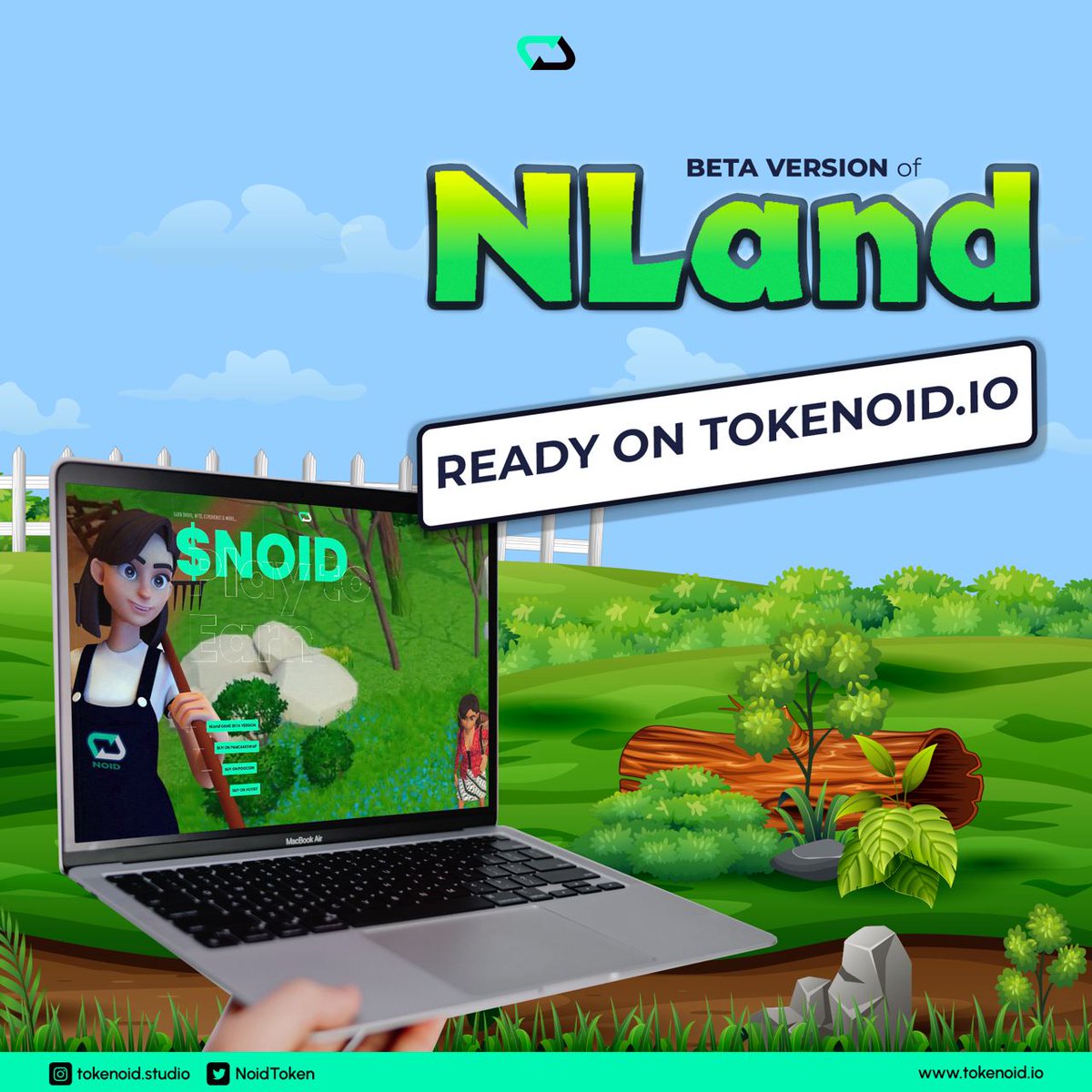 NoidToken's tweet photo. NLand...NOW is READY

More than just paly a game...🎮🎮🎮

Just go to https://t.co/zXZjtSg4lX and Have Fun
#Tokenoid #NLand https://t.co/9O5VV59tTo