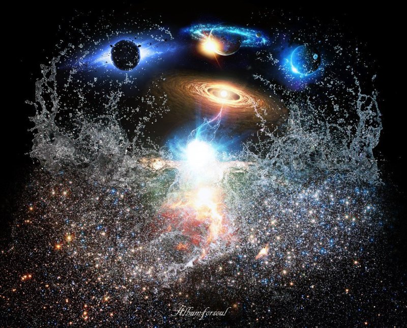 Angel of stars #albumforsoul #digitalart #photoshop