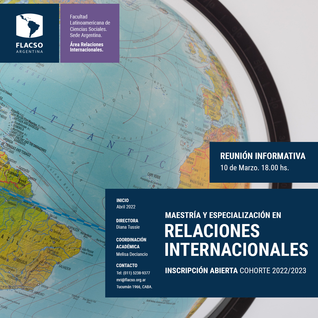 Relaciones Internacionales FLACSO Argentina tweet media