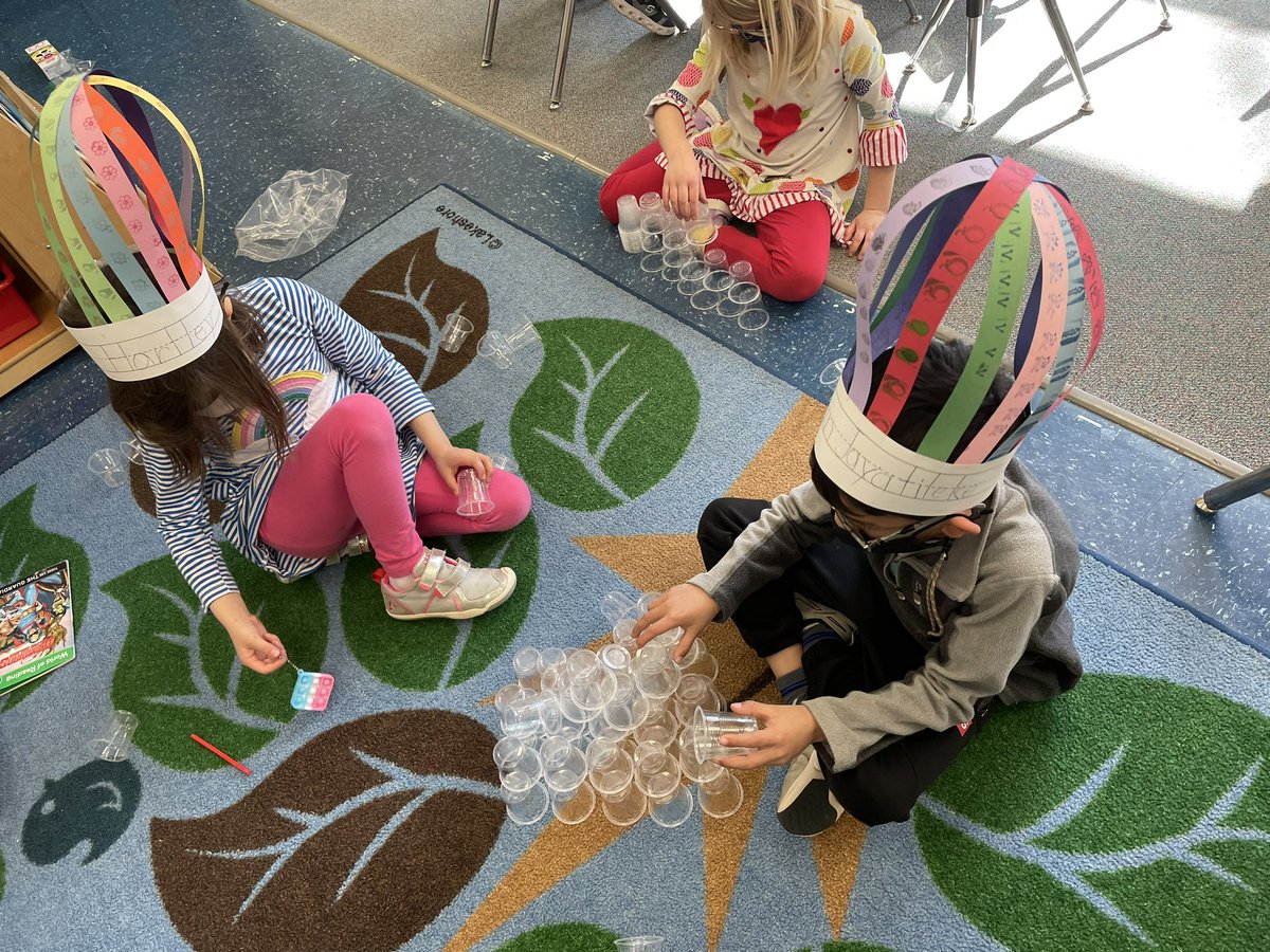 Happy 100th Day of School! We rolled, stamped, counted to 100 all day! #TuckahoeRocks