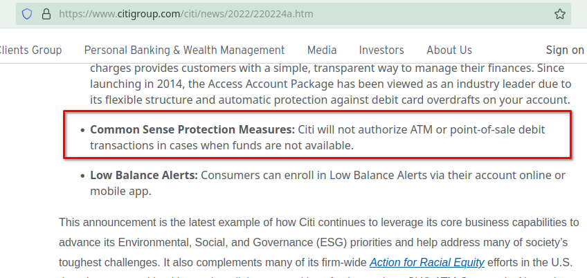 Is <a href="/Citi/">Citi</a> confirming they didn't have common sense whatsoever until Feb 24, 2022?
citigroup.com/citi/news/2022…