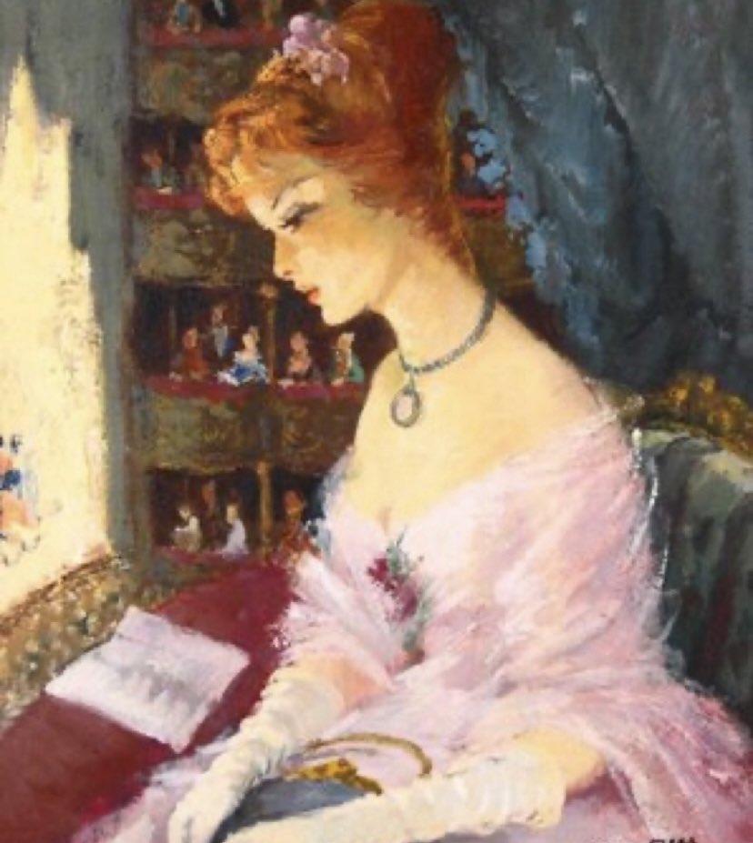 художник karl gampenrieder. кларенс фредерик ундервуд (underwood, clarence frederick 1871 – 1929). маргарита жена художника. живопись 18 век франция театр ложи. дамы в ложах.