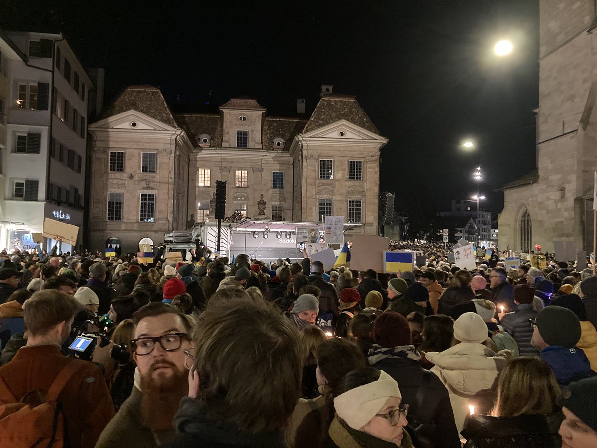TKockmann's tweet photo. #StandingWithUkraine #Zurich https://t.co/IUP9jZ3ave