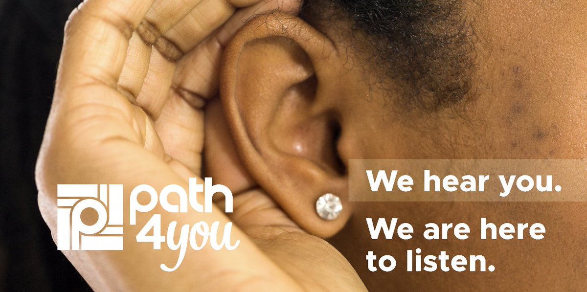 Path4YouIndiana's tweet image. Black women's concerns are often overlooked or not listened to.  

We hear you. 

We are here to listen.  

We want to make sure you get the care you deserve.

#PATH4YOU #patientcentered #comprehensive #samedayaccess  #access #pregnancyplanning #alloptions #findyourpath
