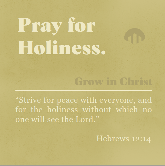 lifeatogc's tweet image. "Work at living in peace with everyone, and work at living a holy life, for those who are not holy will not see the Lord." Hebrews 12:14
Let's pray for the grace and strength to live at peace with everyone, and to live a holy life. 
#prayscripture
#ogcprayerinitiative