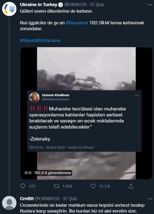 BPT (@bpthaber) on Twitter photo Türklerin Ukrayna Konsolosluğu’na yazdığı 3 savaş taktiğinin kısa bir sürede uygulamaya koyulması sosyal medyada gündem oldu. Türklerin Ukrayna Konsolosluğu’na yazdığı 3 savaş taktiğinin kısa bir sürede uygulamaya koyulması sosyal medyada gündem oldu.