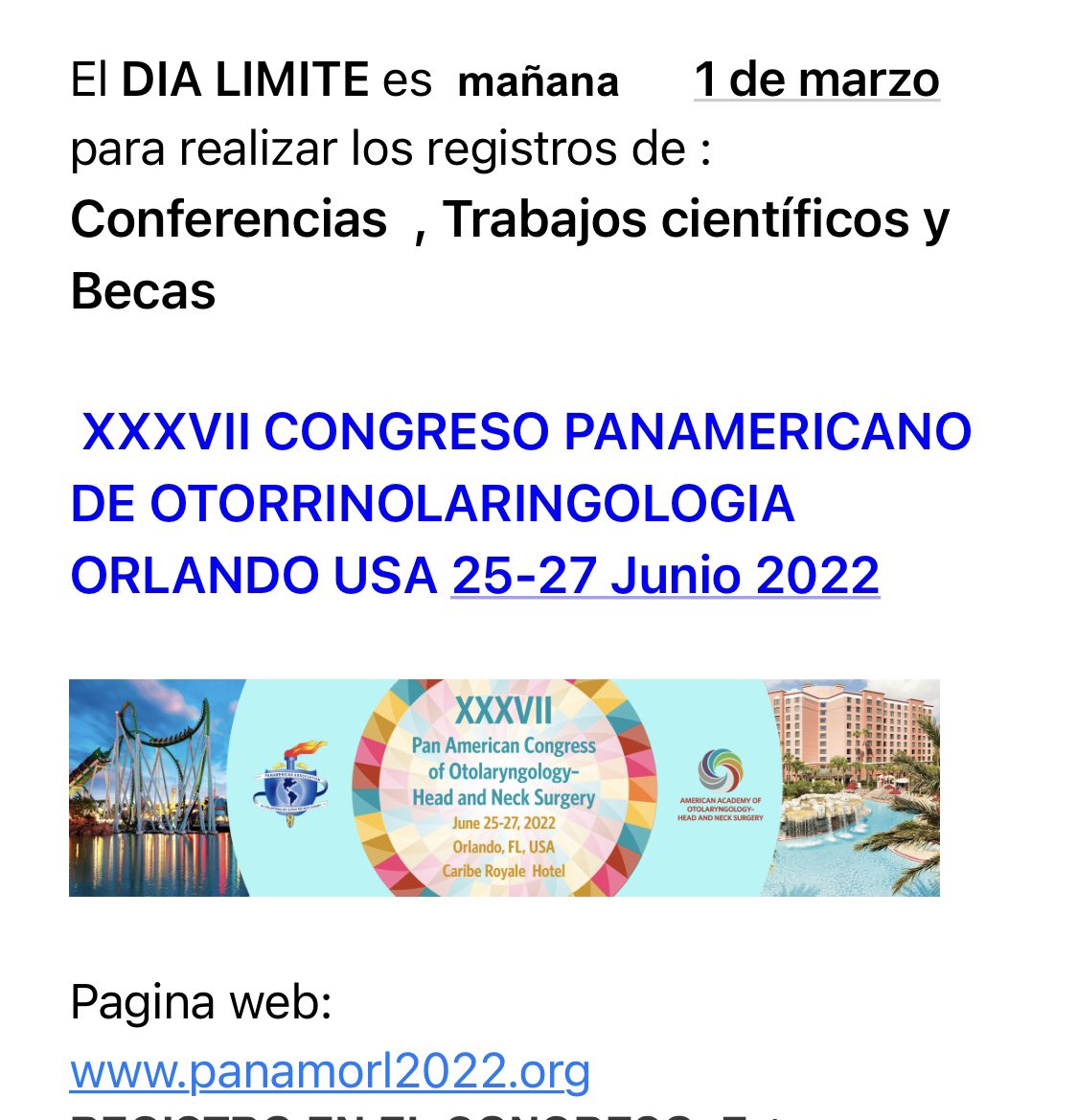 Jacqueline Alvarado (@jacqueline1orl) on Twitter photo panamorl2022.org/call-for-scien…         #panamericana #Orlando #OTO #Investigación #researchpaper #registroConferencia panamorl2022.org/call-for-scien…         #panamericana #Orlando #OTO #Investigación #researchpaper #registroConferencia