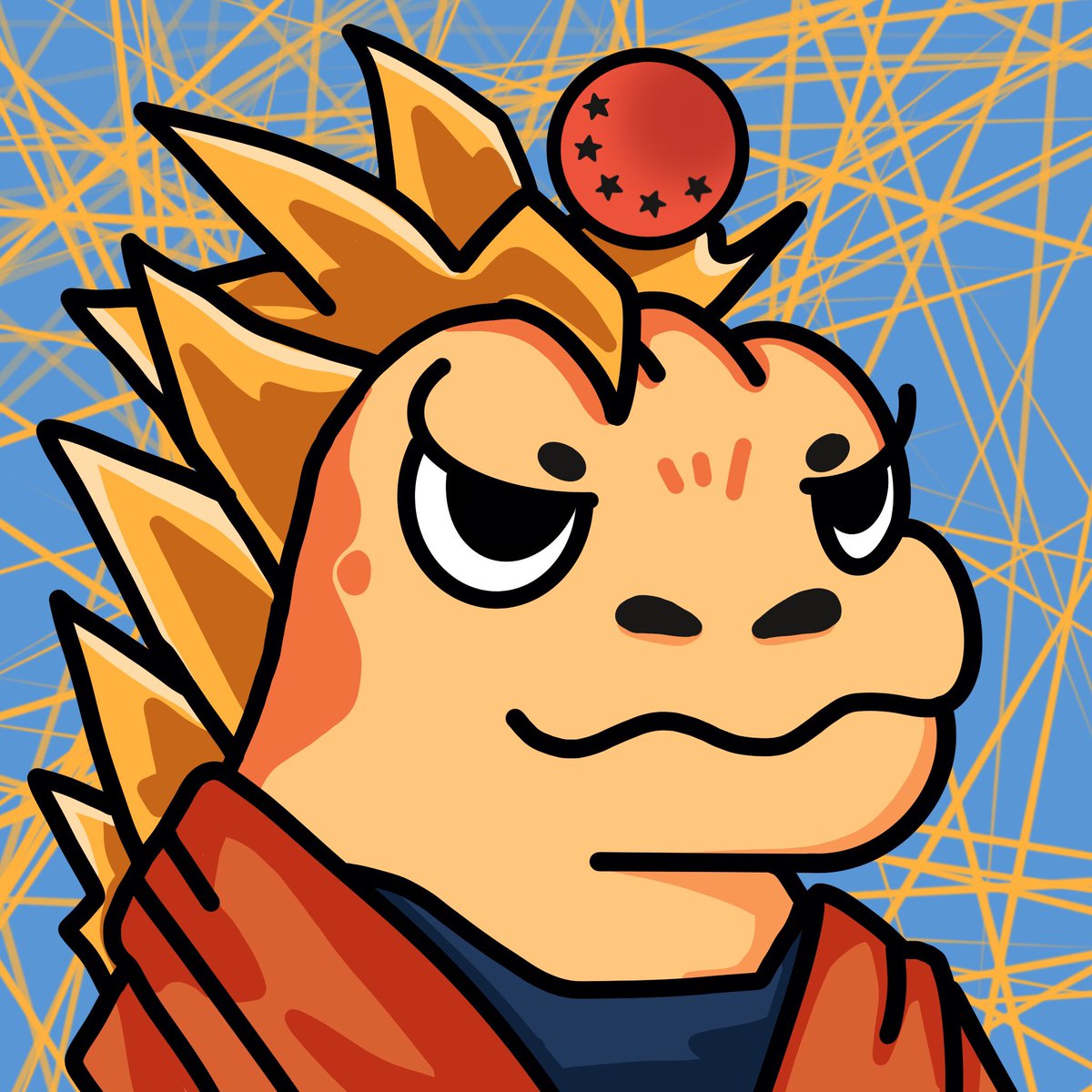 vivi_stringer's tweet photo. !roar my arts have been published in discord fan-art just like these：Dragon Ball, Van Gogh, deep diver, joker, Zeus（four arts there only，zeus in discord）——@KaijuFrenz https://t.co/du00v5IzXR