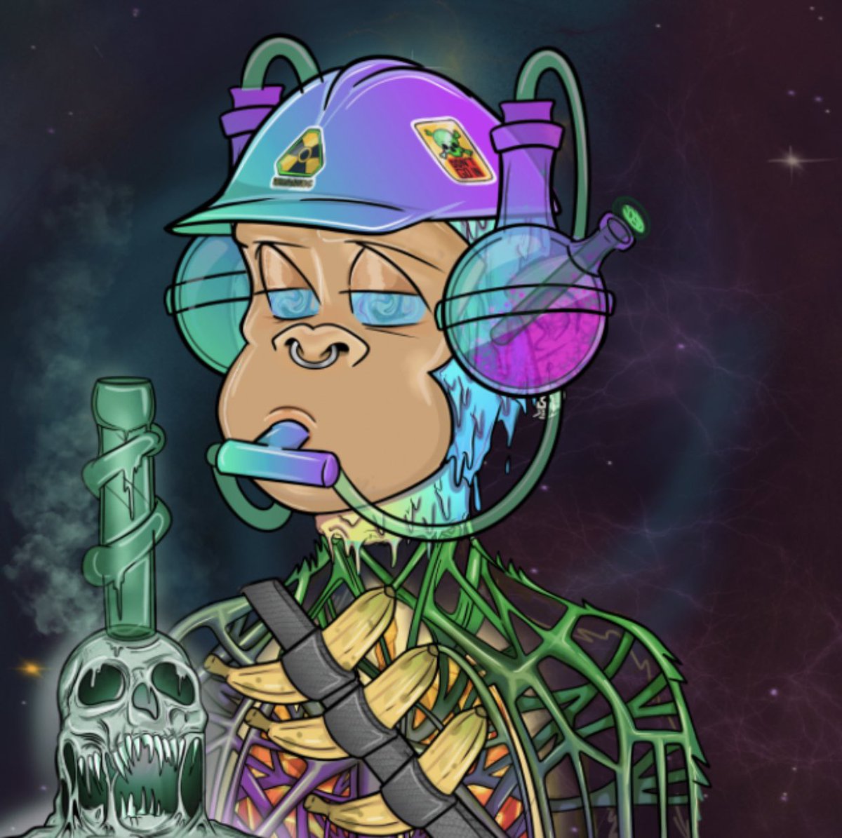 Promo_NFT2's tweet photo. Of course after getting a @StonedApeCrew I had to send it on a retreat to get my 2nd Nuked Ape! Can someone please explain to me how this is a common? #Solana #SolanaNFTs #NFT #NFTCollection https://t.co/neQzeJYK6j