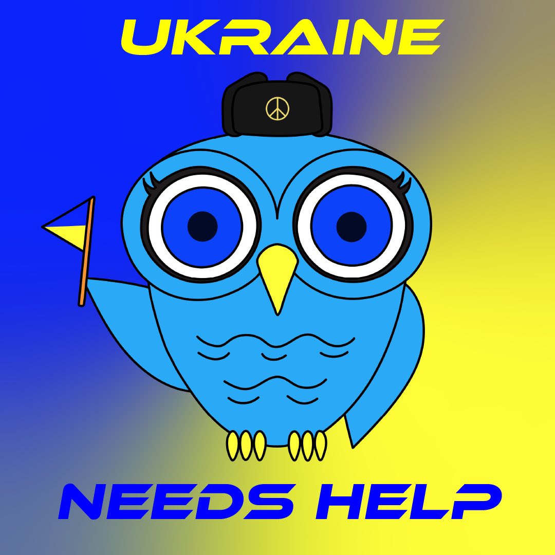 Partyowls_io's tweet image. 2/2 - You can give what you can by making an offer, we will all accept them, every effort counts…

For the people &amp;amp; the planet. For peace. 

opensea.io/collection/par…

#Ukraine #UkraineWar #ukrainepeace #NFTs #NFTCollection #NFTdrop #nft #peace