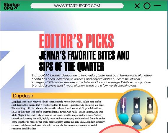 oreznichky's tweet image. Awesome new @dripdash feature by #StartupCPG 🙌