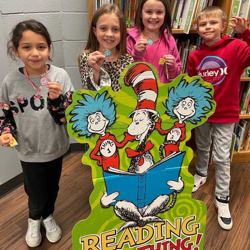We are kicking off Read Across America Week with random acts of kindness today! Tomorrow is Seuss shirt or hat day! #pesleads