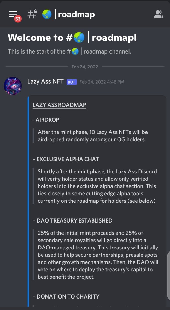 Check out our roadmap on our discord channel discord.gg/3XAAhp5w
#NFTs #NFTGiveaway #NFTCommmunity