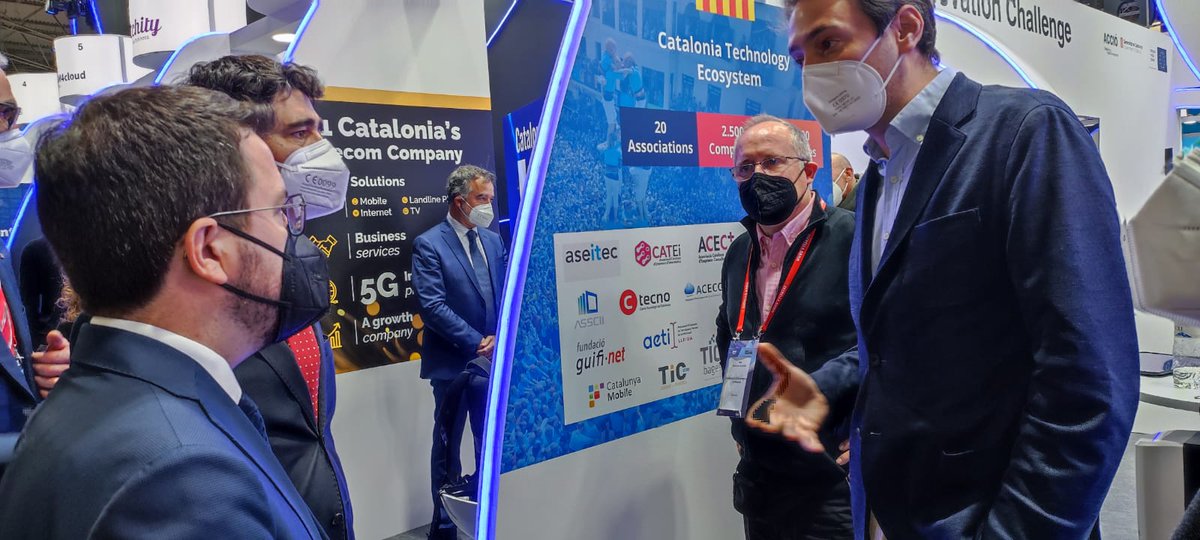 Avui ha començat el Mobile Word Congress i la presència de grans personalitats ha estat molt notòria a l'stant de Sinergia, situat al Hall 4 – Stand 4C1, núm. 9.

sinergia.business/el-mobile-word…

#mwc2022 #mwc #mobilewordcongress #mobile #barcelona #catalonia #innovacio