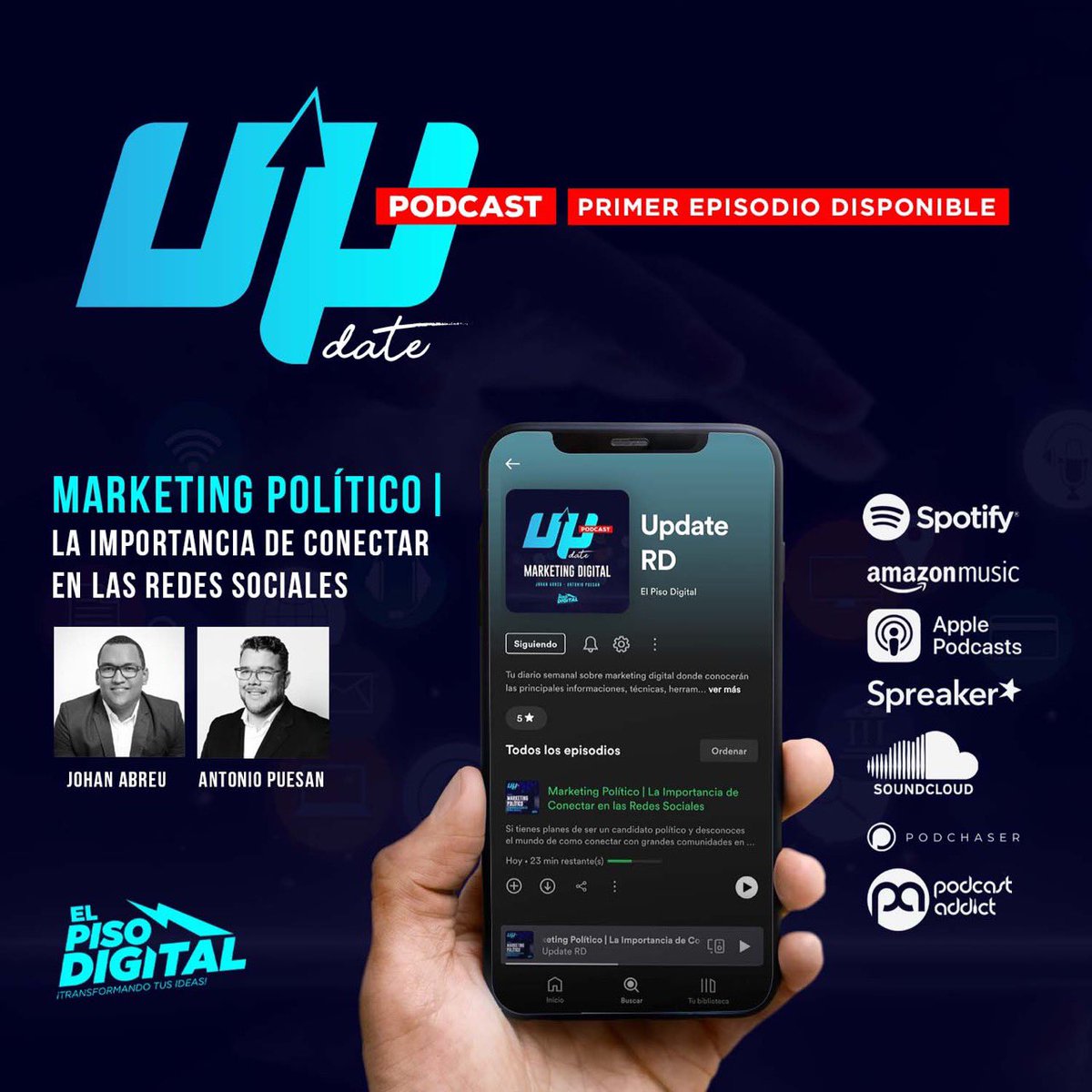 La pregunta del millón te la aclaramos aquí, estamos en todas las plataformas de podcast… Así que no hay excusas, @update_rd llegó para quedarse 🧠📚

music.amazon.com/podcasts/e18e5…