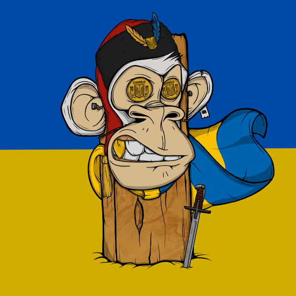BoardApeCo's tweet photo. A few of our astute Board Members found this one, so let's talk about it.

We will be Auctioning off the first member of the "BAC Board of Directors" collection to support Ukraine. The auction will Start later today and run through Thursday.
https://t.co/9pH9YsfLXU https://t.co/mo6Gsrw4pf