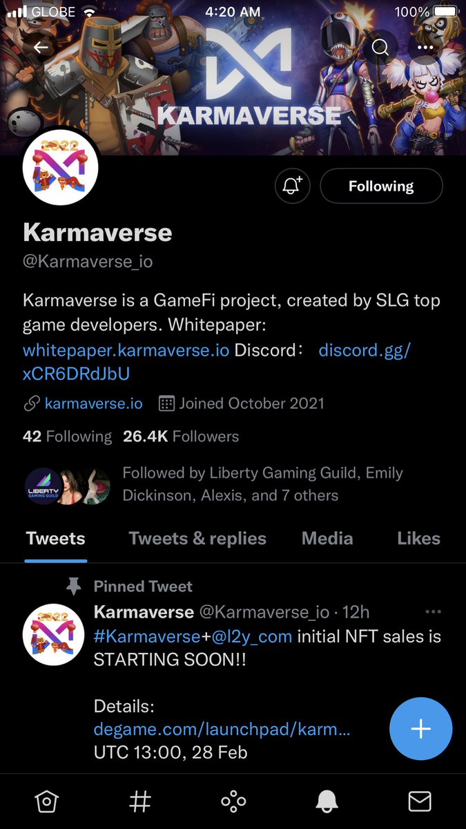 hampac_wend's tweet photo. @MarissaCrypto @Karmaverse_io @j_crypto_2015 ⭐️⭐️Done Task ⭐️⭐️
🙏 I pray To Win 🙏
🍀Manifested To Win🍀
❤️❤️❤️❤️❤️❤️❤️❤️ https://t.co/Xudpx4R330