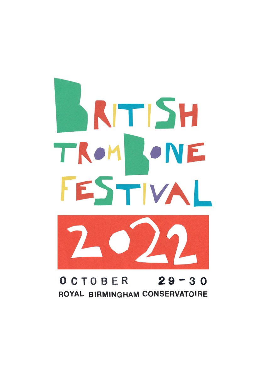 #BTF2022 𝐰𝐢𝐥𝐥 𝐛𝐞 𝐭𝐚𝐤𝐢𝐧𝐠 𝐩𝐥𝐚𝐜𝐞 𝟐9𝐭𝐡-𝟑𝟎𝐭𝐡 𝐎𝐜𝐭𝐨𝐛𝐞𝐫 𝟐𝟎𝟐𝟐.
The weekend will be hosted at the Royal Birmingham Conservatoire.
More news to come on social media &amp; website - britishtrombonesociety.org/.../british.../