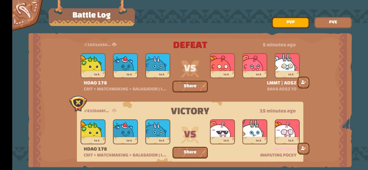 ImSteve1998's tweet photo. WTF! REALLYYY AXIE? 5 STREAK BUG BUG? 
FIX YOUR MATCHMAKING   ! PLS

@Jihoz_Axie 
@AxieInfinity 
@SkyMavisHQ https://t.co/HuTFibj4A2