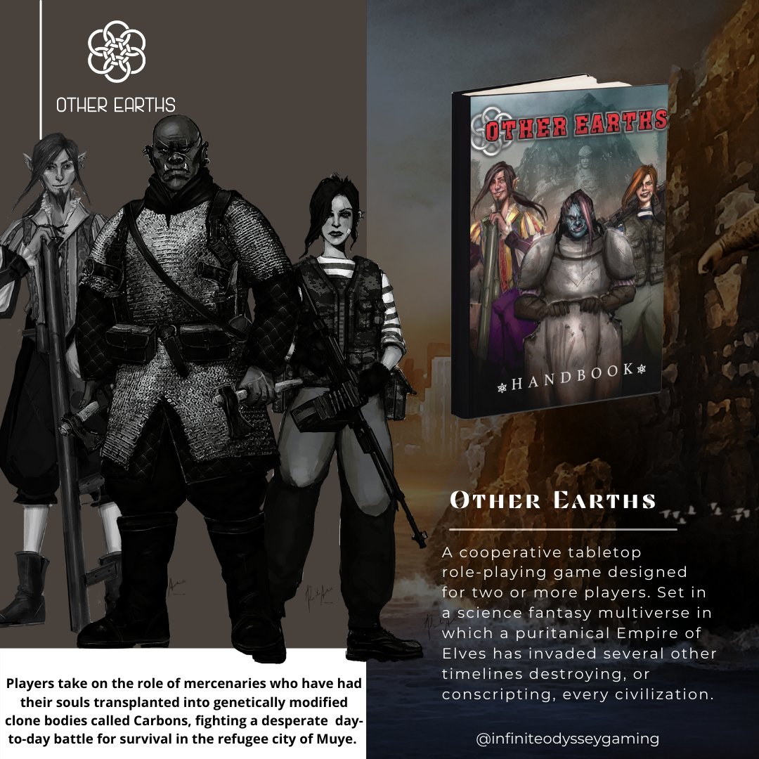 IOdysseygaming's tweet photo. Other Earths😍
A cooperative tabletop role-playing game designed for two or more players.

#tabletopgaming #tabletopgame #tabletopgames #tablegames https://t.co/TkCOv2npL8