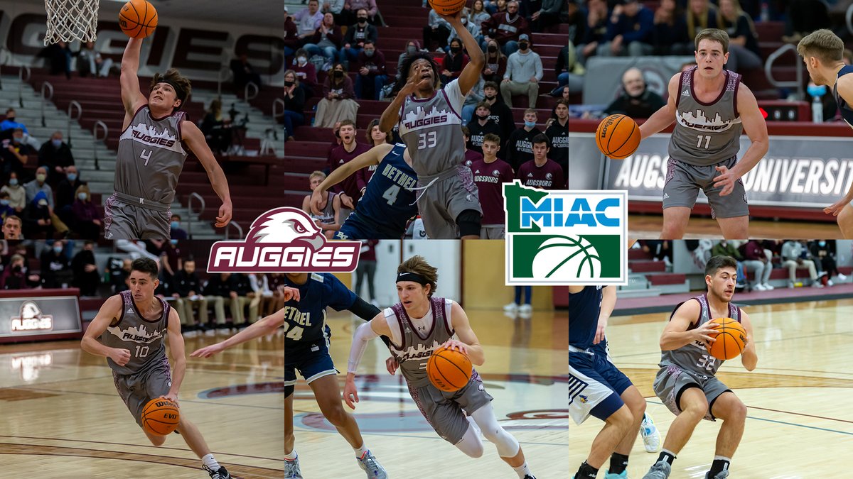 MEN'S BASKETBALL - Congratulations to Joe Palmer on being named the 2022 MIAC Joe Hutton Player of the Year!

Moore, Sorenson, Knoepfle, Carik, and Ingram also earned MIAC honors!

Story: bit.ly/3hrVGHW
#d3hoops #AuggiePride
