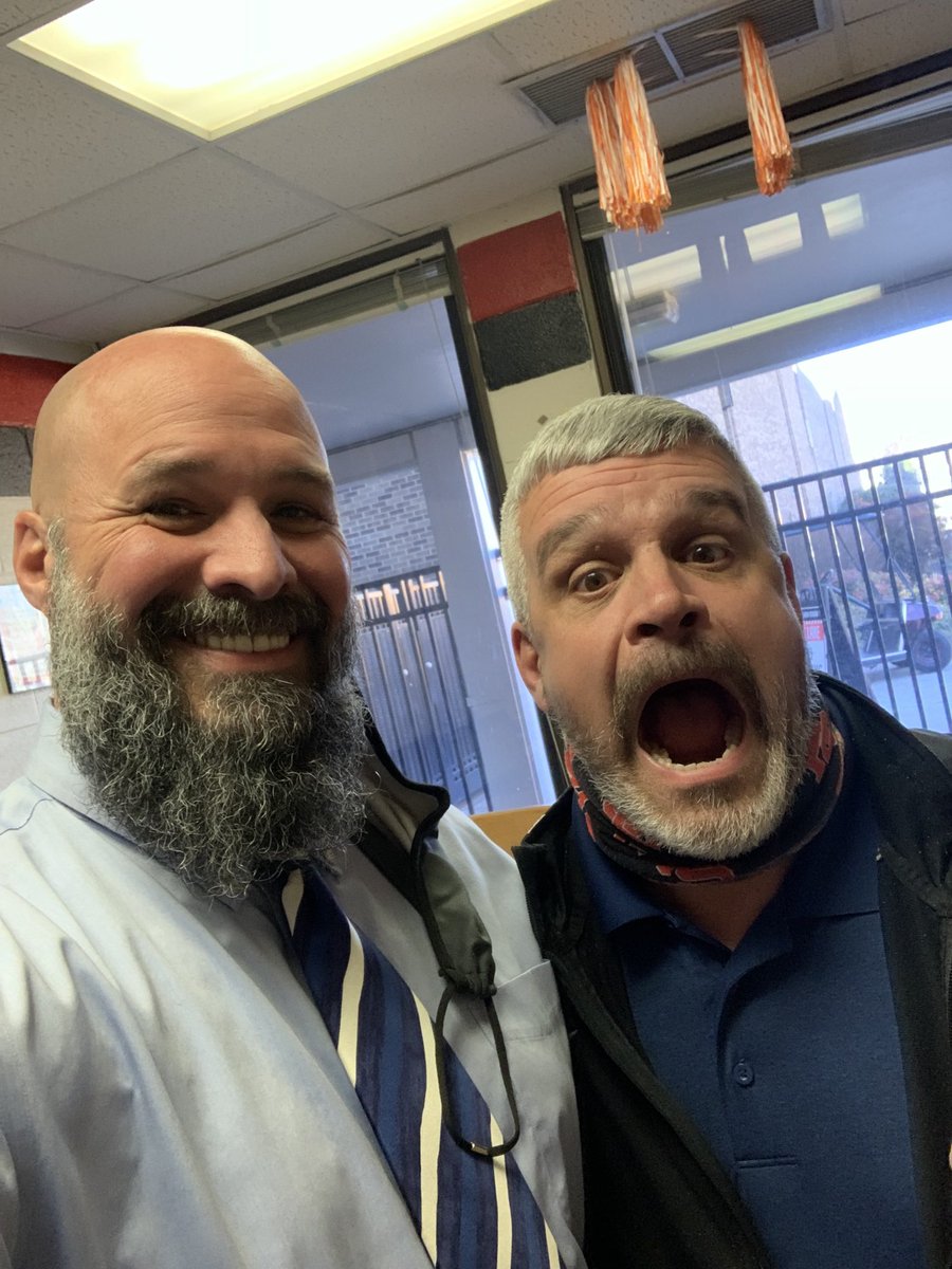 KCSDrBrown's tweet photo. @CoachWhiteFMS @FarragutMS @mrs_qwhite We rarely wear anything besides red and black. However, today @KnoxCentralHS Bobcats were in blue for #MovingWithMeris on #RareDiseaseDay https://t.co/gQP8870QRV