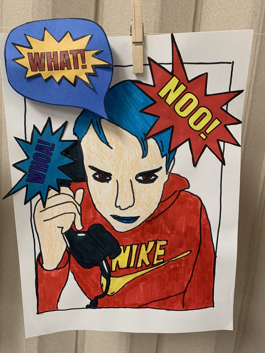 Technology &amp; Art integration with Pop Art study <a href="/HumbleISD_FCE/">Fall Creek Elem</a> <a href="/PrecusGlover/">Precus Glover, M ED</a> <a href="/MissD_loves_ART/">Abina Dorsett</a> #Transforminglives #FCExcellence