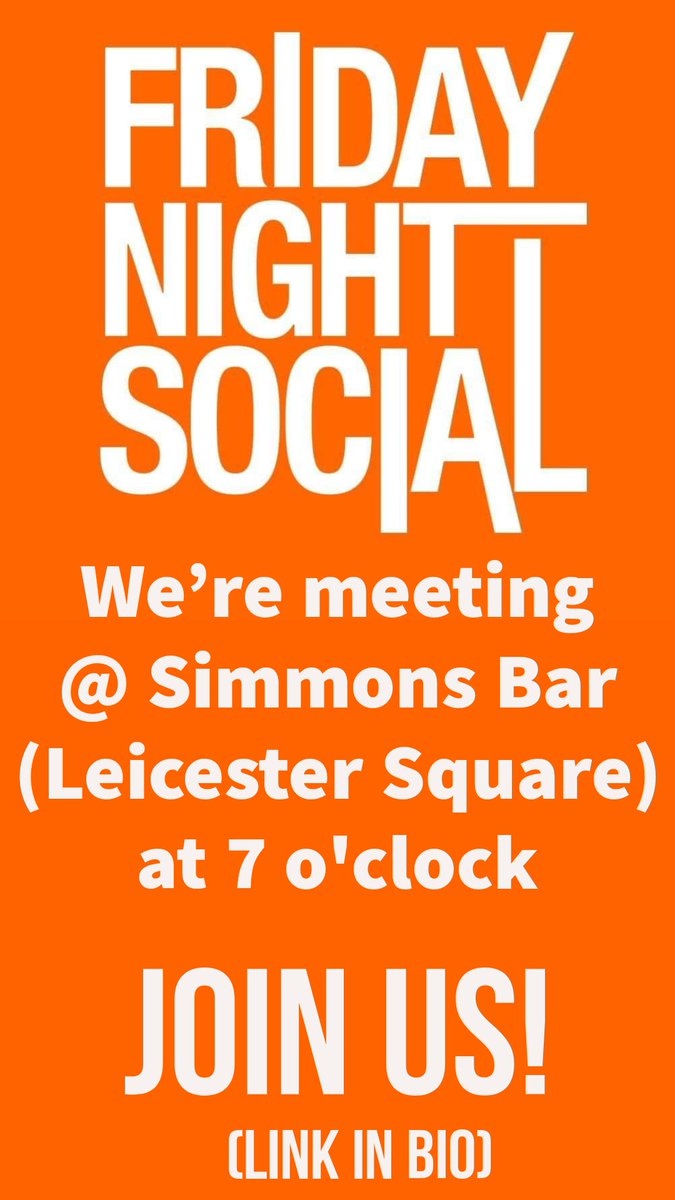 lonsocnet's tweet photo. You need to sign up for the event on https://t.co/YCblsQEAqe
#FridayFeeling #FridayVibes #FridayMotivation #FridayLondon #London https://t.co/MtecbfnC70