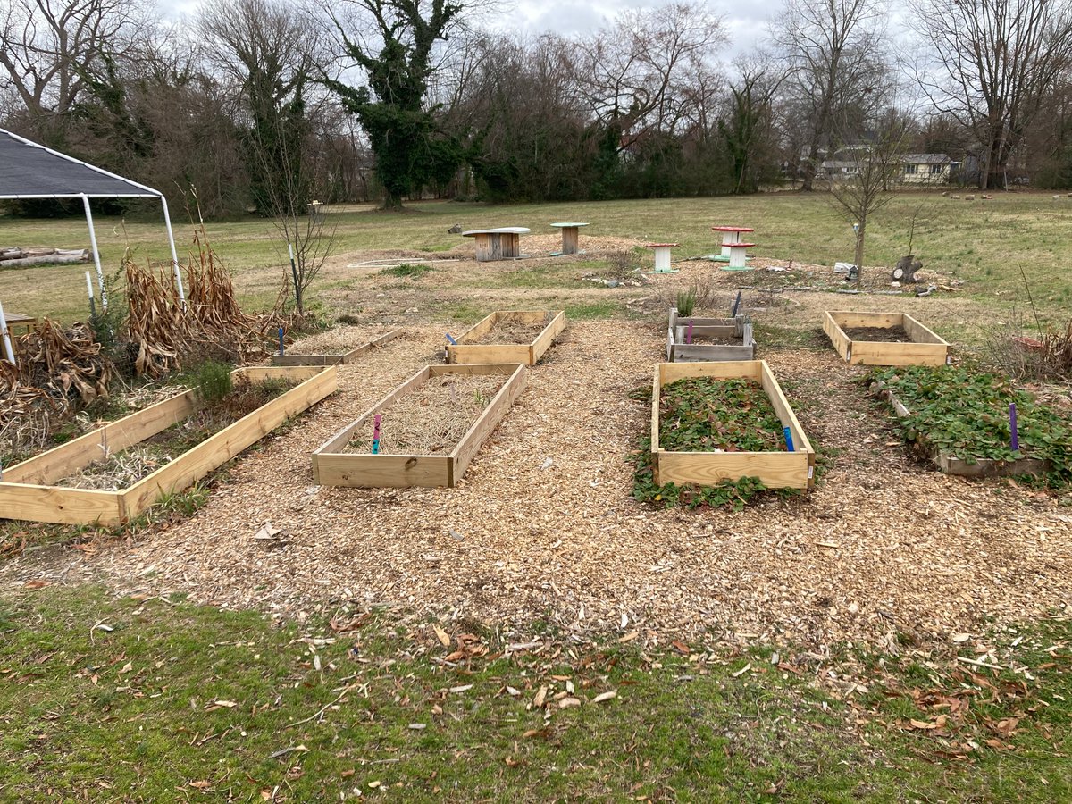 CWExploris's tweet image. Fifth grade has been taking ownership of the Exploris garden this year. They assessed our needs, and recommended 4 new beds. Thanks to @ExplorisPTO , we were funded with a grant to make it happen. They are finally in place and will be getting soil this week!