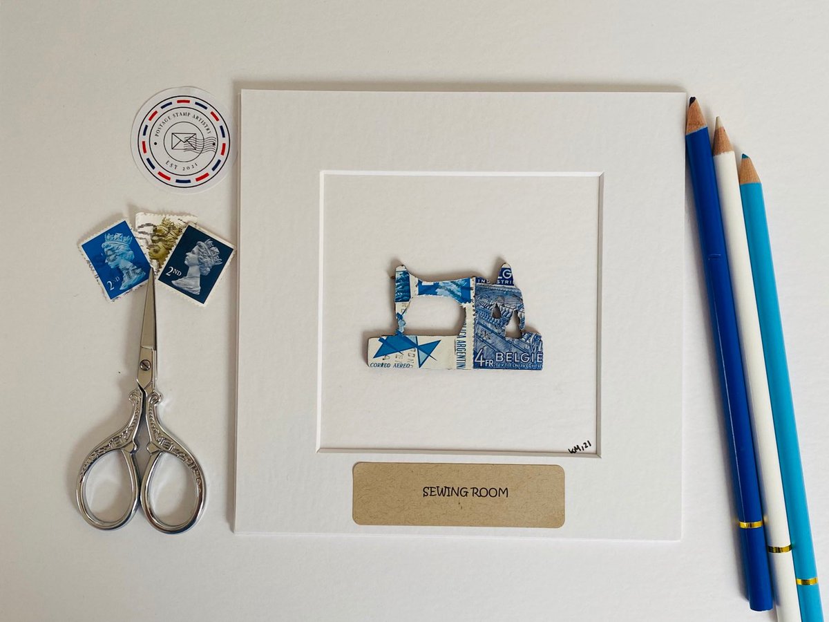 pstampartistry's tweet photo. Excited to share this item from my #etsy shop: Pick Your Art/Sewing Machine Themed Art/Handmade/Vintage Postage Stamp Art - 6X6" Unframed Art https://t.co/7rWyWXkjrU
#creativebizhour #mddsbd #craftbizhour #sewing #sewingart #art #gift #giftidea #postagestamps #sewingmaxhine https://t.co/XUpMtFIJHx