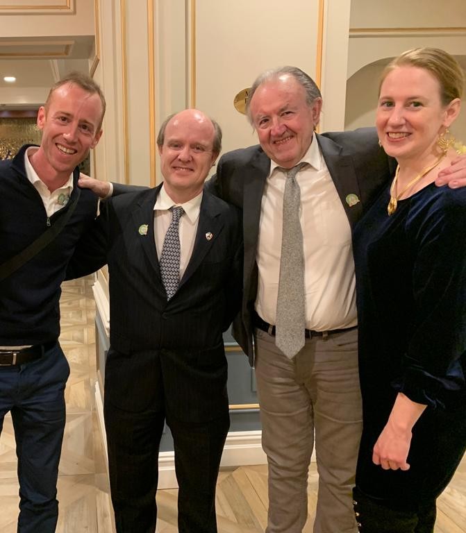 A hearty sláinte to our friends <a href="/StPatsParadeNYC/">St Pat's Parade NYC</a> <a href="/IrishBusinessNY/">The IBO New York</a> <a href="/SoberStPatsDay/">SoberStPatricksNYC-2024☘🇮🇪💚</a> Gourc'hemennou! (Congrats in Breton) to the Grand Marshall &amp; Aides of the 2022 New York Saint Patrick's Day Parade! We cannot wait to march up 5th Avenue with you on March 17th #celticcousins