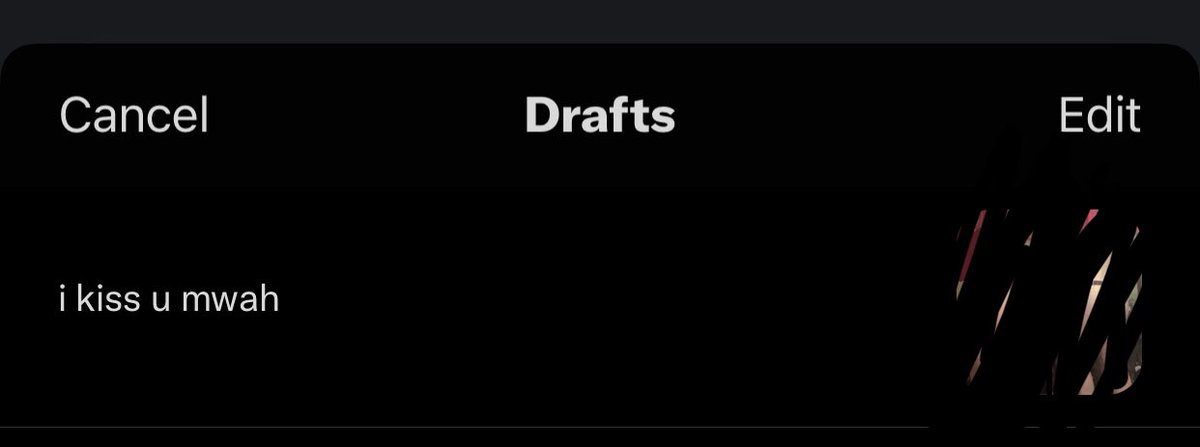 in tha drafts