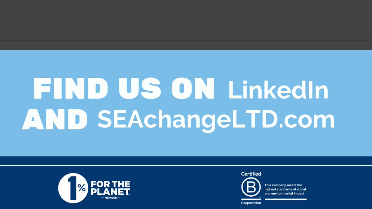SEAchange, LTD tweet media