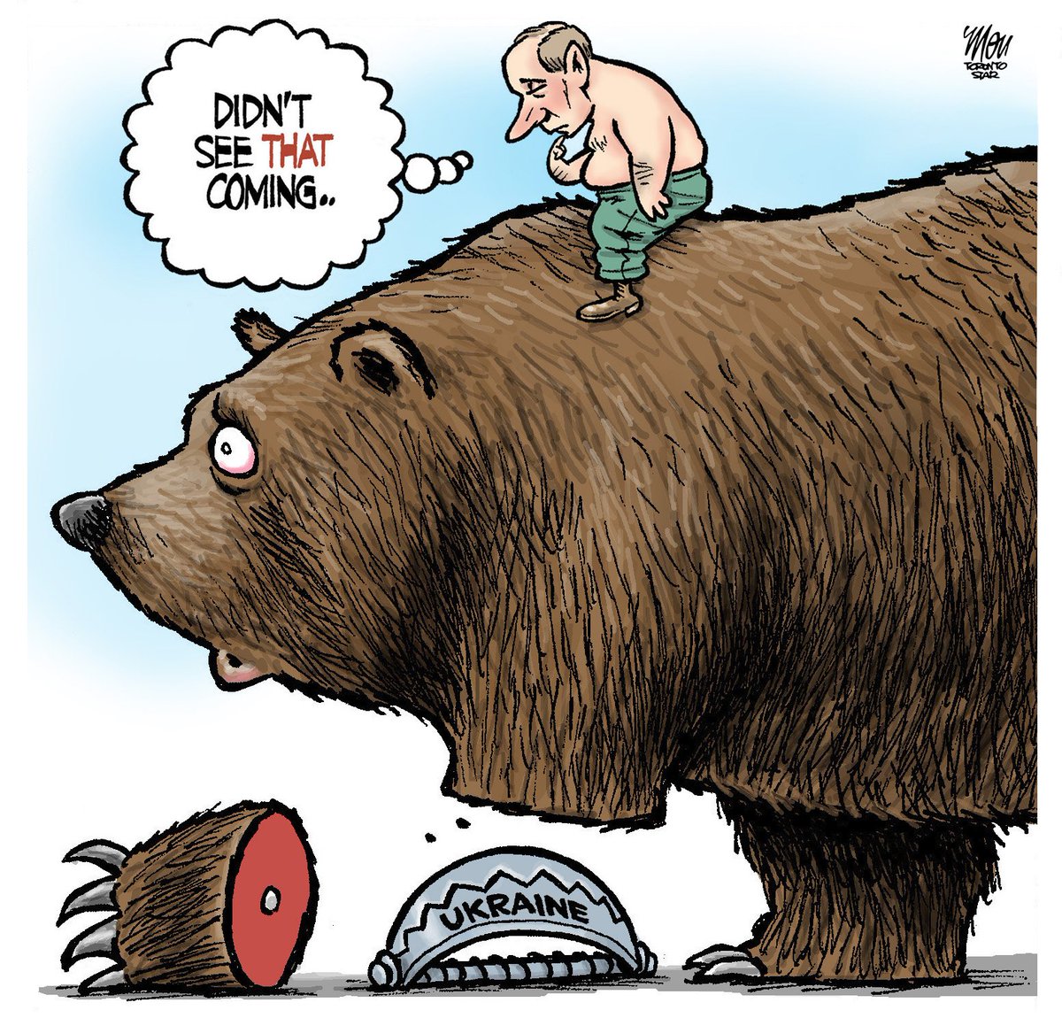 Please enjoy my #UkraineRussiaWar cartoon for Tuesday's <a href="/TorontoStar/">Toronto Star</a>