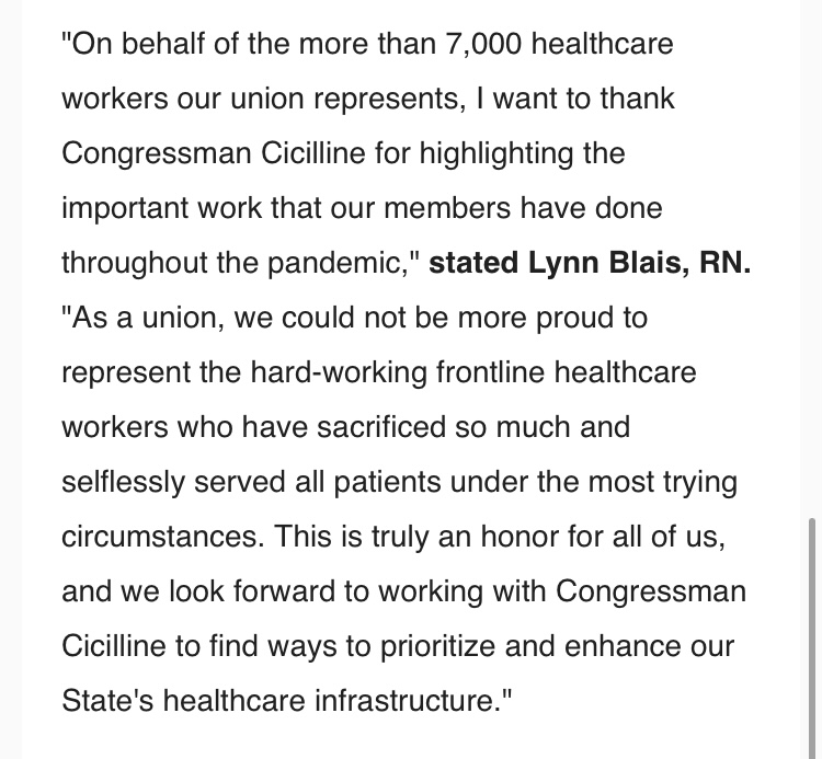 IanDon's tweet photo. .@WeAreUNAP’s Lynn Blais to be @davidcicilline’s virtual guest for SOTU https://t.co/wl1moS7IJ8