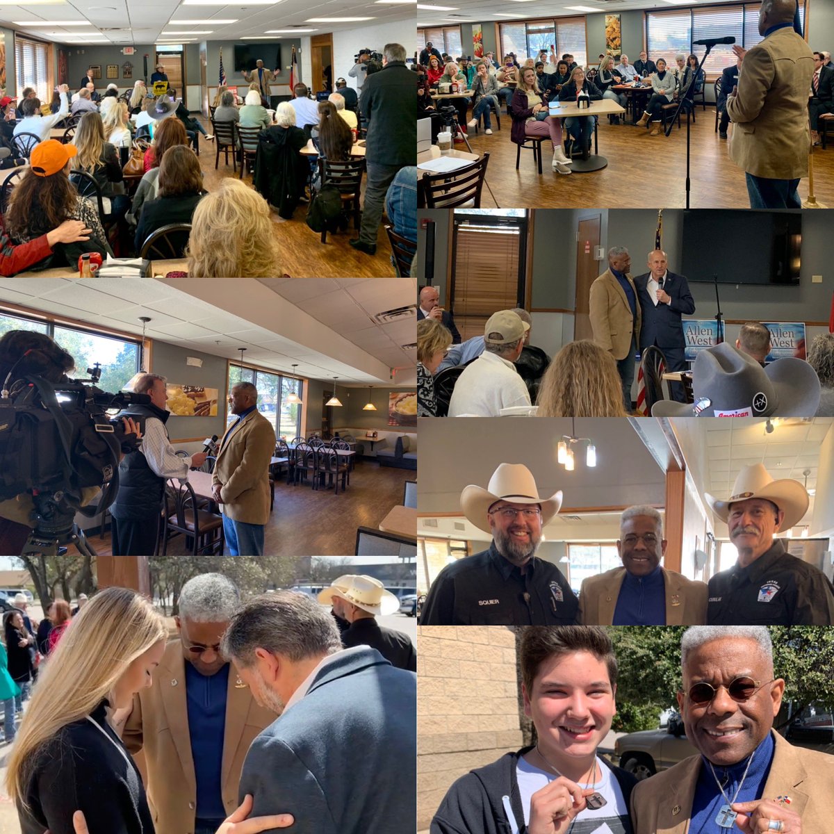 A full morning at the Sirloin Stockade in Round Rock today!