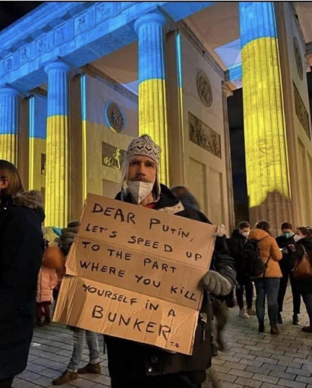 Deze man heeft een glazenbol #Oekranie