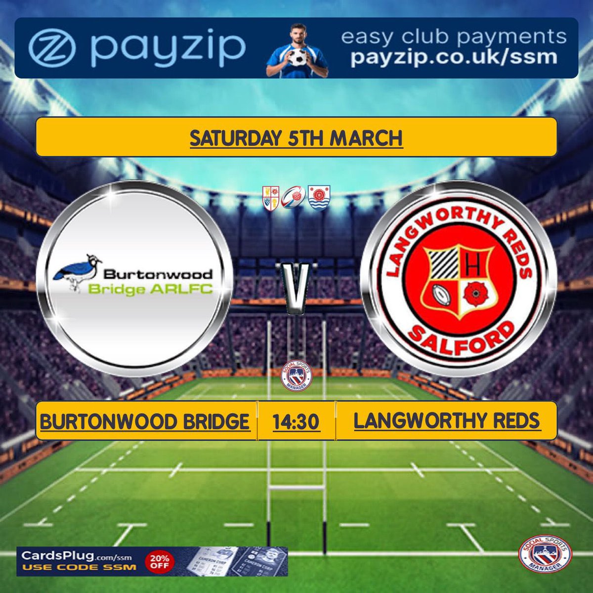 BwoodBridgeRFL's tweet image. Back at it on Saturday 🙌🏼. Team news out Saturday. Get down the Comm for beers after